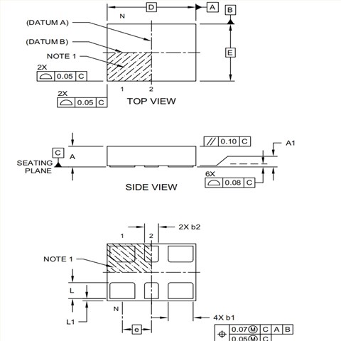 DSC1123CE1-125.0000,Microchip差分振蕩器,6G藍(lán)牙模塊晶振